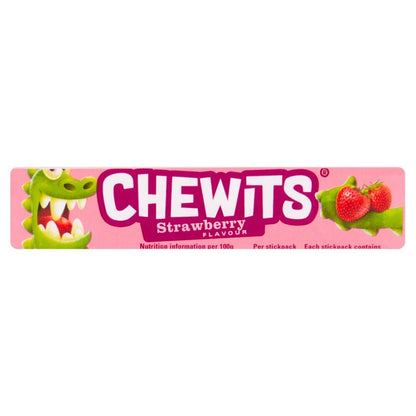 Chewits Chewy Sweets 30g x 40 | Blue Raspberry, Strawberry, Cola & Fruit Salad