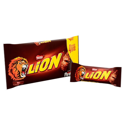 120g x 10 Nestle Lion Milk Chocolate Snacksize Bars Multipack Box Bulk Snack