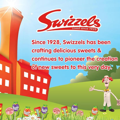 Swizzels Squashies Sweets 60g x 30 | Raspberry & Milk or Cherry & Apple