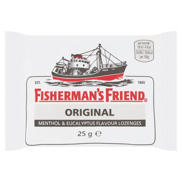 Fisherman's Friend Original Lozenges 25g x 24 | Menthol & Eucalyptus