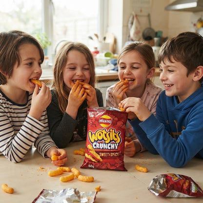 Walkers Wotsits Crunchy Sweet & Spicy 60g x 15 | Sharing Snacks