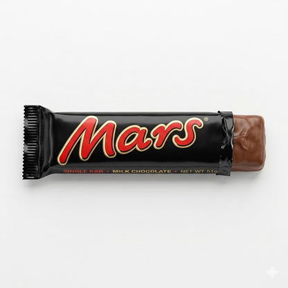51g x 48 Mars Milk Chocolate Bar Bulk Box Caramel & Nougat Snack Treat