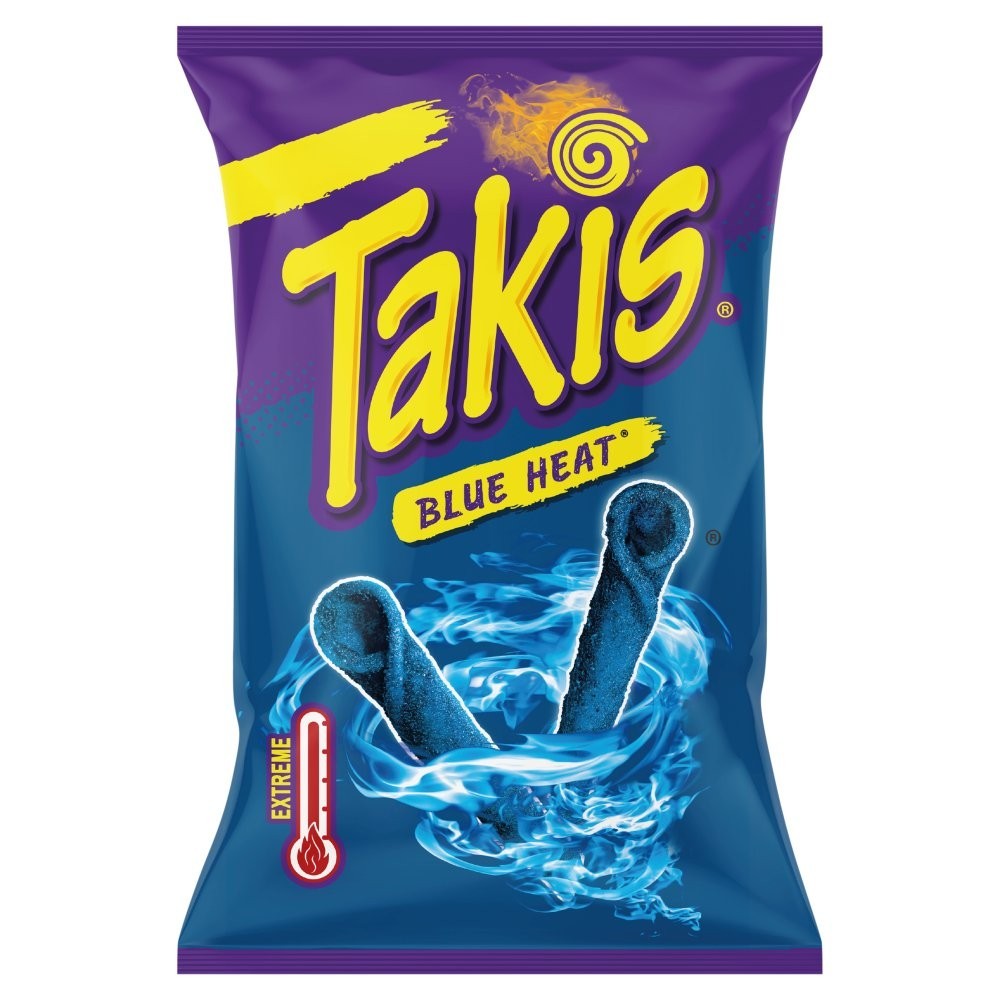100g x 18 Takis Corn Snacks Smokin BBQ Kaboom Ketchup Sriracha Blue Heat Chilli