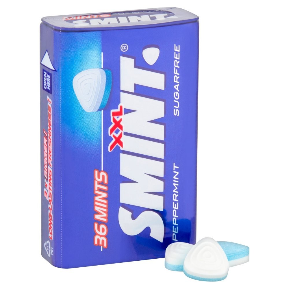 Pack of 12 or 144 Smint XXL Sugar Free Mints 25g Long Lasting Freshness Bulk