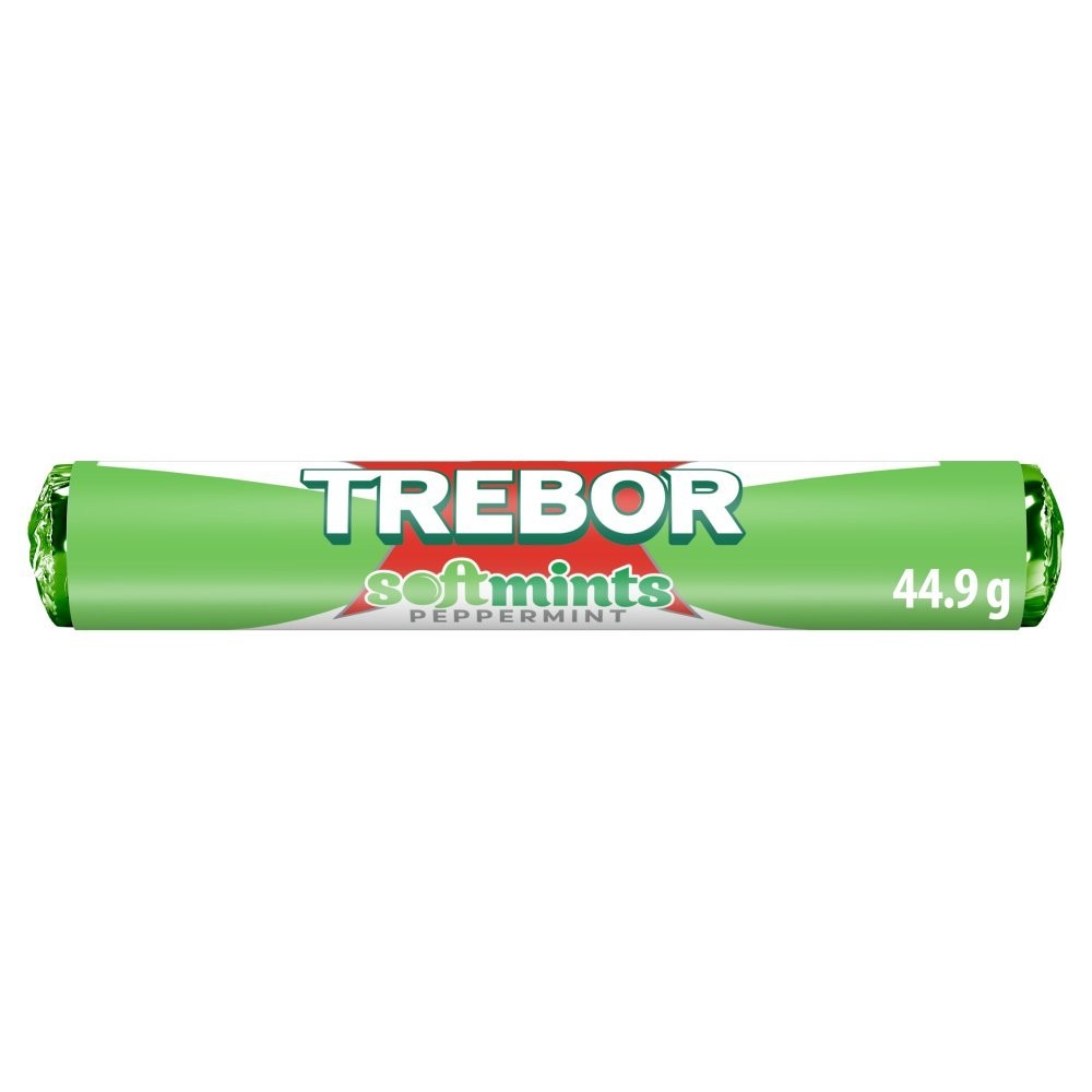 Trebor Mint Rolls 40 Pack | Extra Strong Peppermint or Softmints