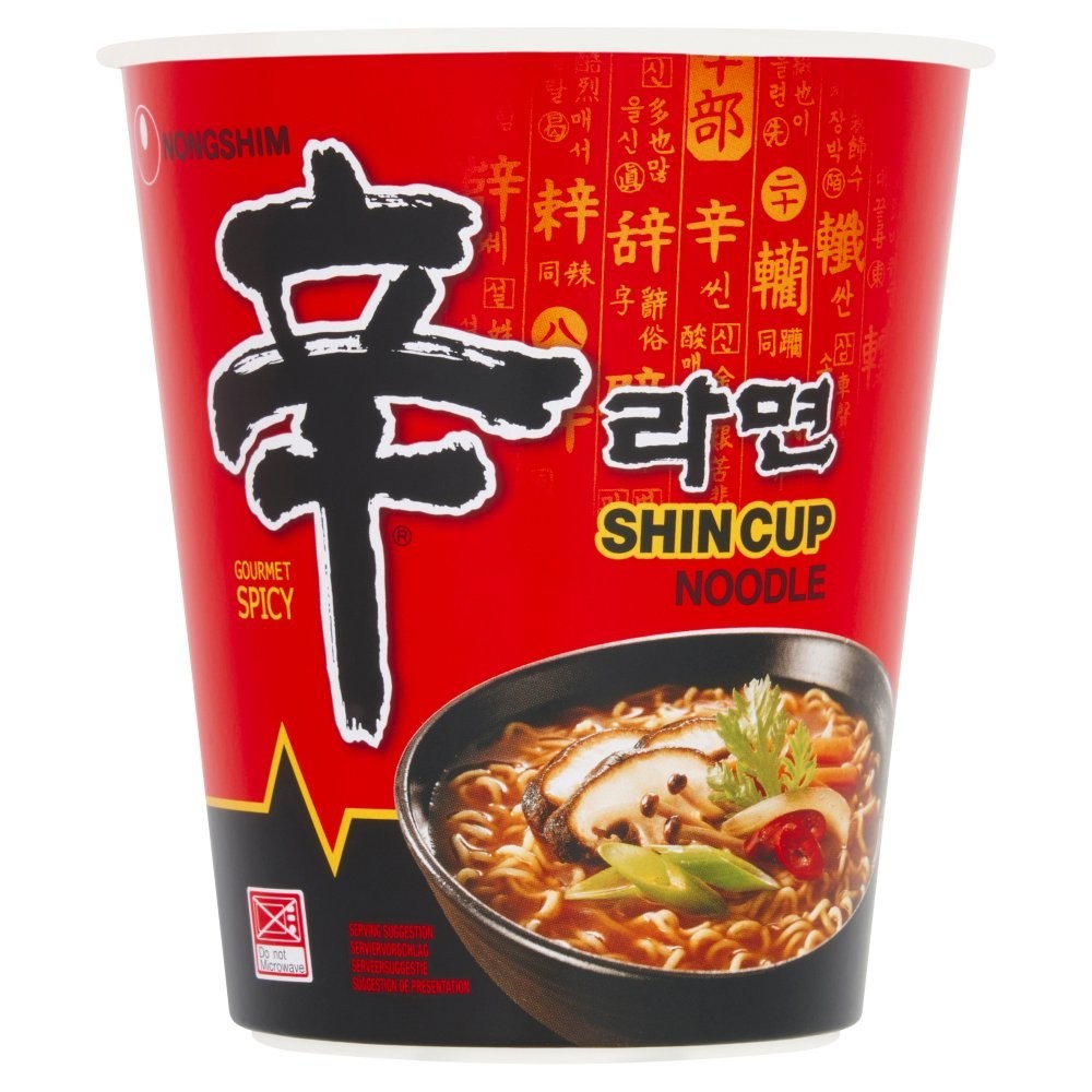 Nongshim Shin Ramyun Spicy Korean Noodles | 68g Cup & 120g Packs