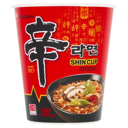 Nongshim Shin Ramyun Spicy Korean Noodles | 68g Cup & 120g Packs