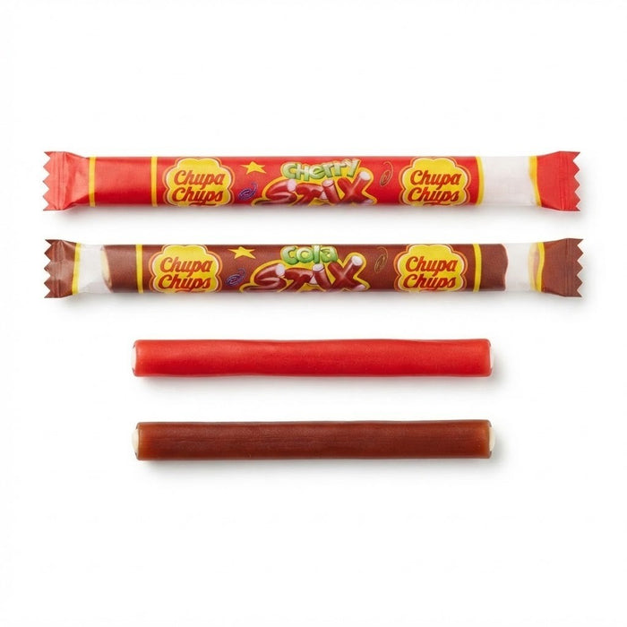 Chupa Chups Stix Chewy Sweets 10g x 150 | Cola & Cherry
