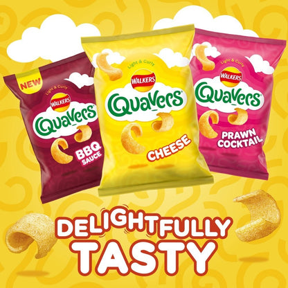 Walkers Quavers Cheese Crisps 16g x 6 | Multipack & Bulk Box