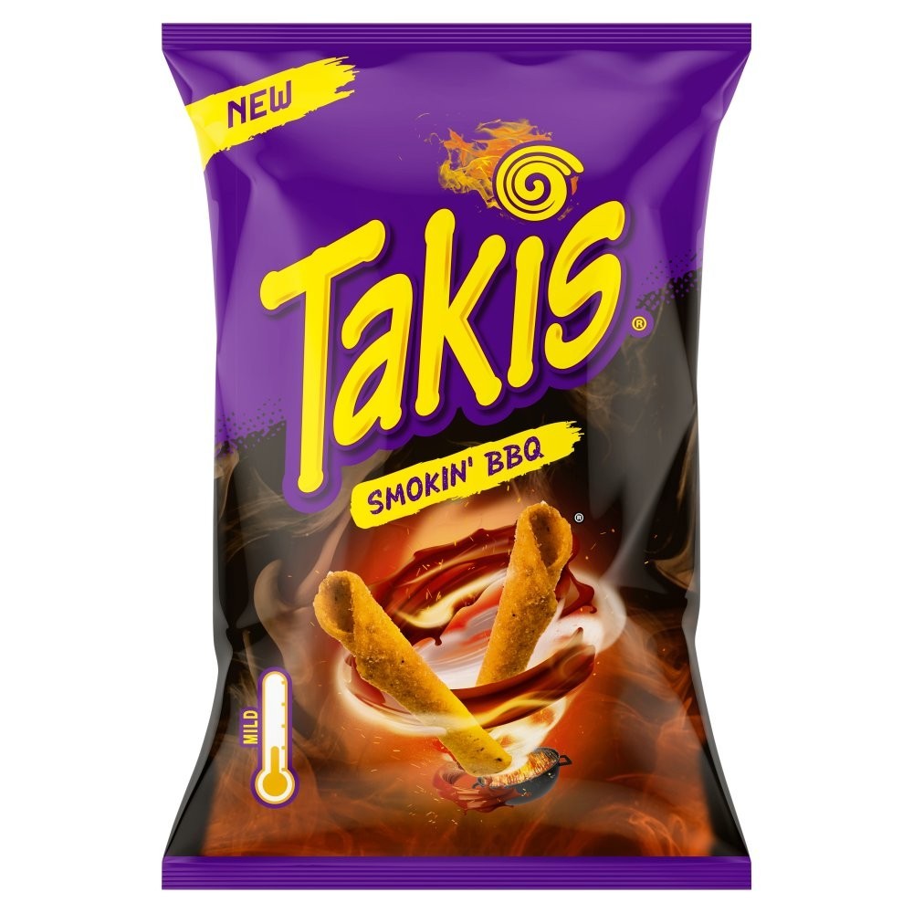 100g x 18 Takis Corn Snacks Smokin BBQ Kaboom Ketchup Sriracha Blue Heat Chilli
