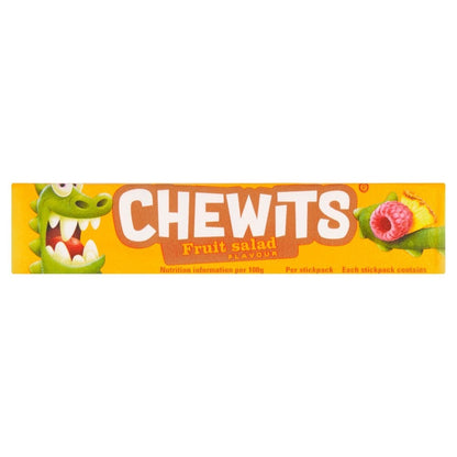 Chewits Chewy Sweets 30g x 40 | Blue Raspberry, Strawberry, Cola & Fruit Salad