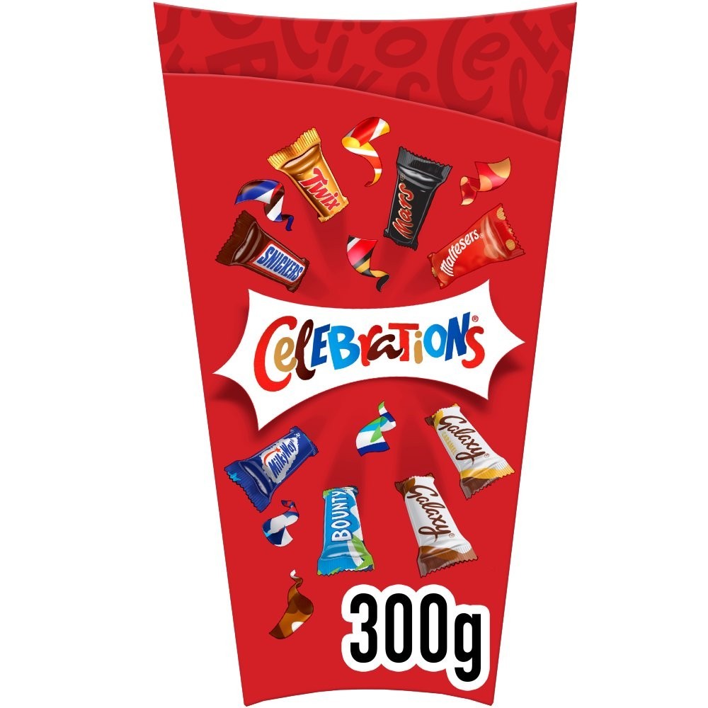 300g Celebrations Milk Chocolate Gift Box Assorted Confectionery