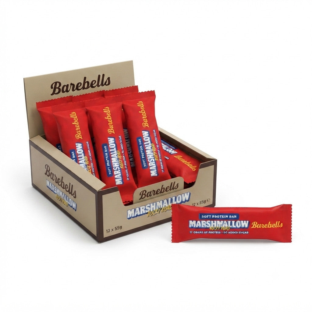 Barebells Soft Protein Bar Multipack 12x 55g Caramel Choco Banana Marshmallow