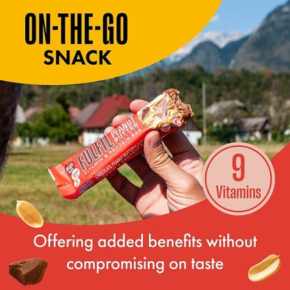 40g x 15 FULFIL Vitamin & Protein Bars Multipack Low Sugar High Protein Healthy