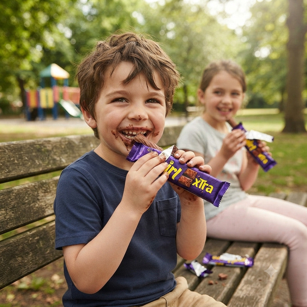 Cadbury Twirl Chocolate Bar Range Xtra Duo 54g 107.5g 43g Bulk Box Multipack