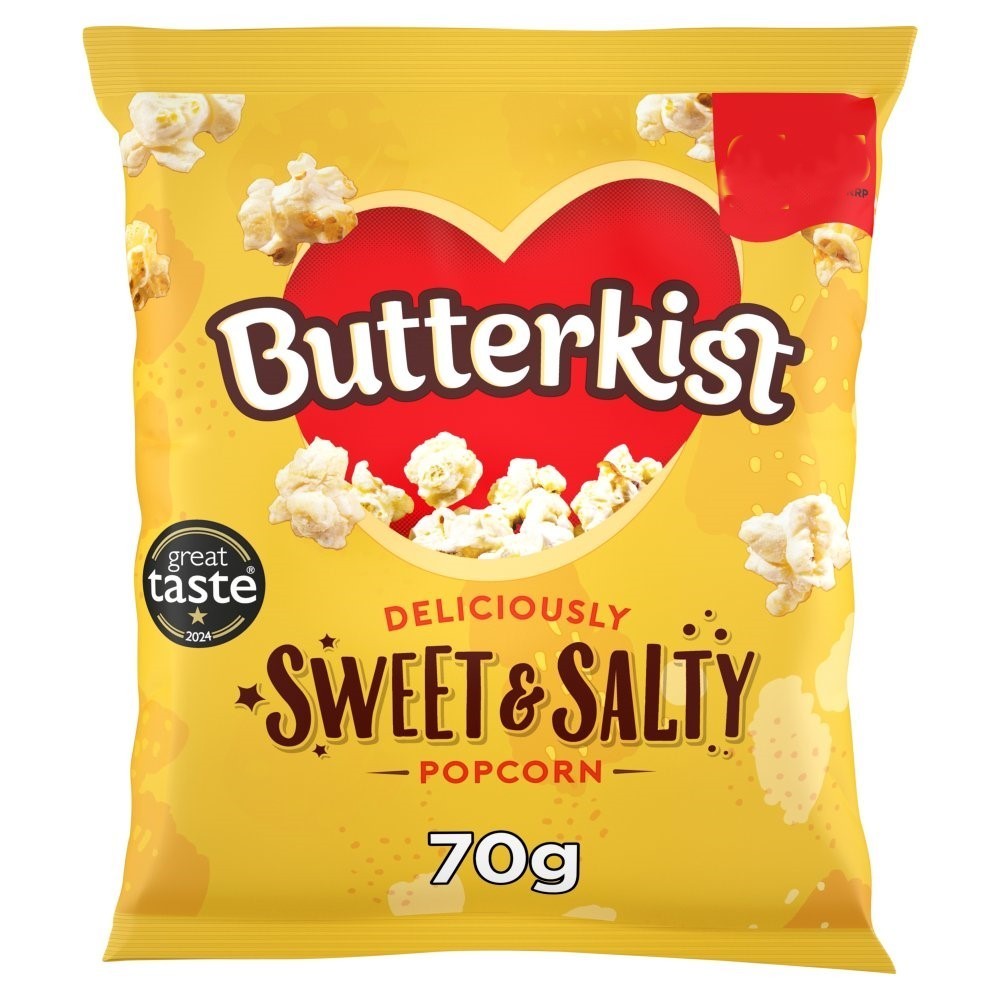 Butterkist Popcorn Variety Pack | Sweet & Salty, Toffee, Sweet & Simply Salted