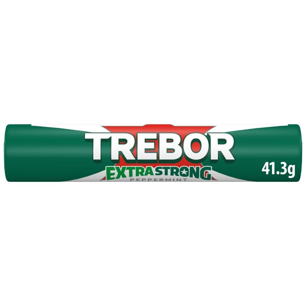 Trebor Mint Rolls 40 Pack | Extra Strong Peppermint or Softmints