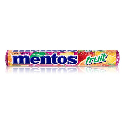 Mentos Fruit Chewy Dragees 38g | 40 or 320 Bulk Pack