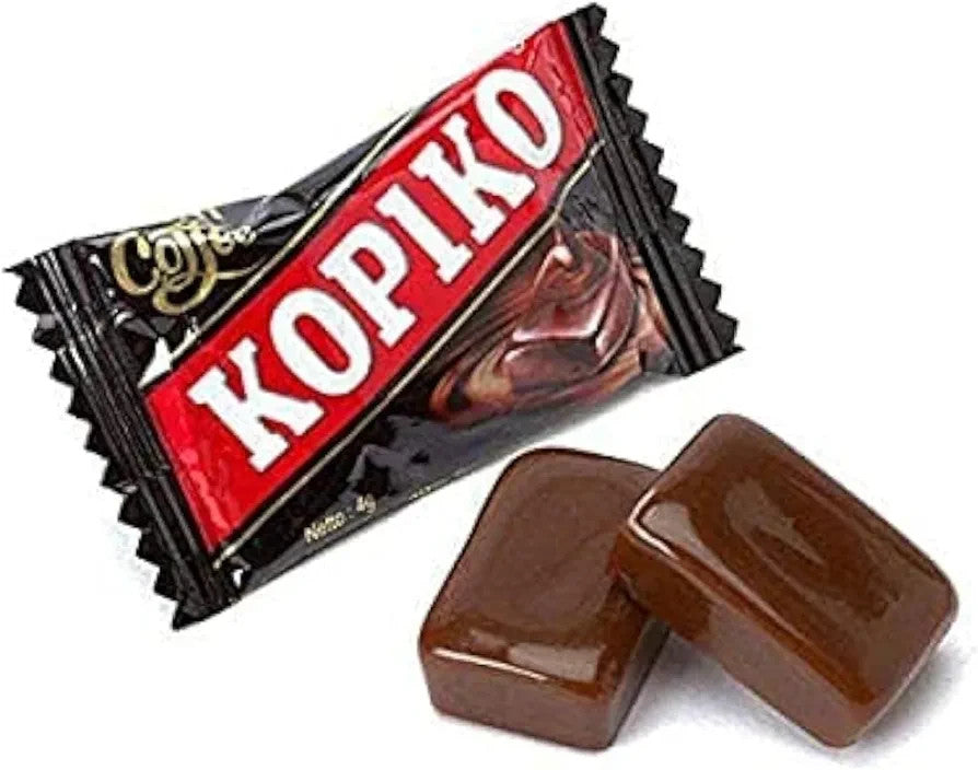 Kopiko Coffee & Cappuccino Candy 100g x 12 | Real Coffee Extract Sweets