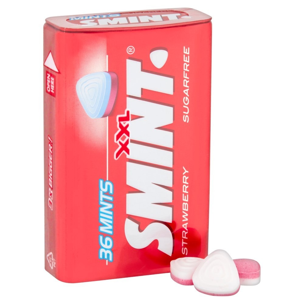Pack of 12 or 144 Smint XXL Sugar Free Mints 25g Long Lasting Freshness Bulk