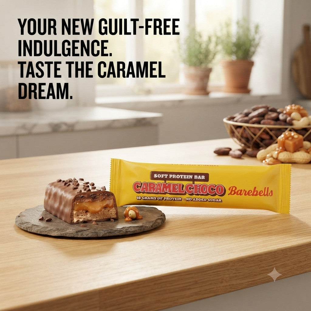 Barebells Soft Protein Bar Multipack 12x 55g Caramel Choco Banana Marshmallow