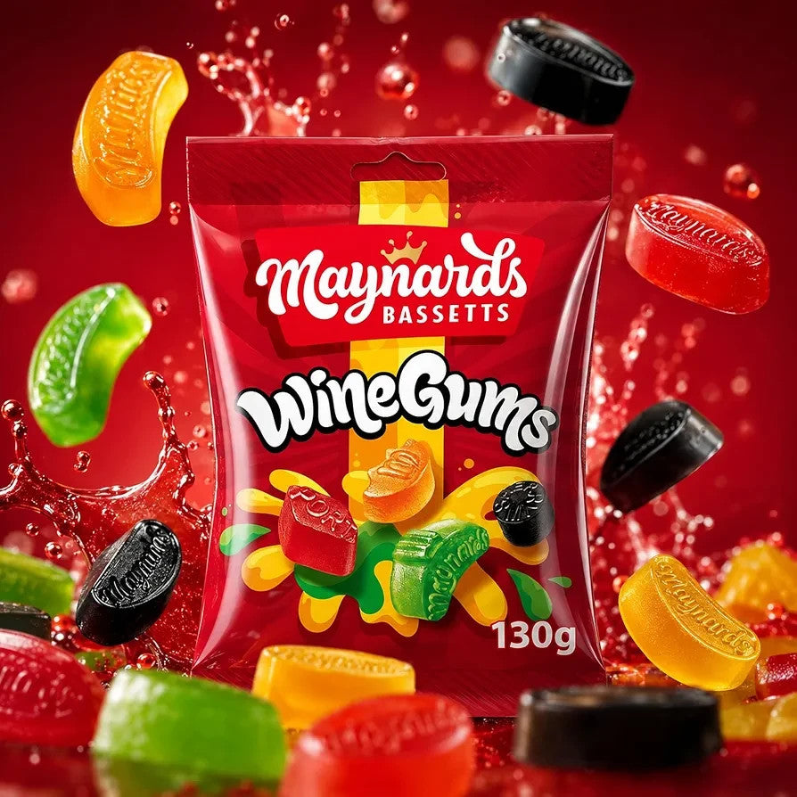 Maynards Bassetts Sweets 110g | Wine Gums, Sports Mix, Jelly Babies & More