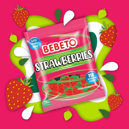 Bebeto Jelly Sweets 150g | Fizzy Watermelons, Rings, Strawberries, Worms & Bears