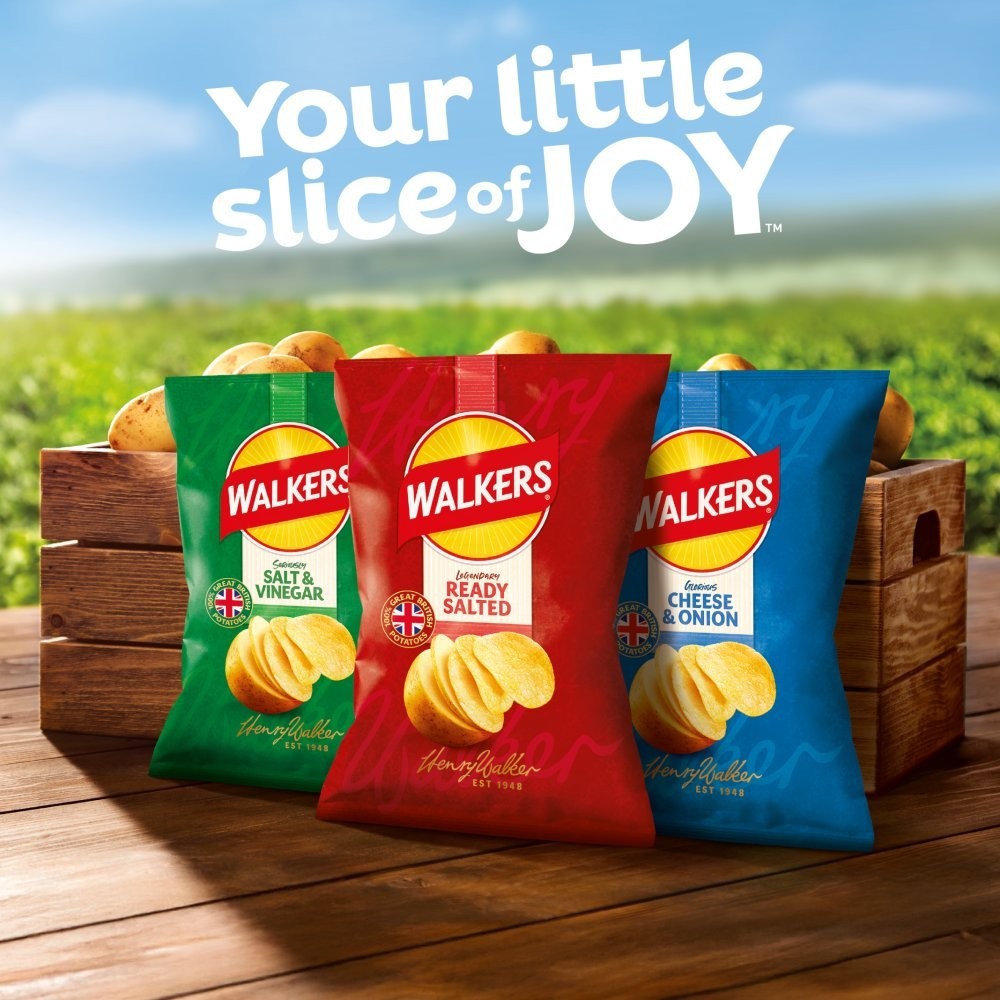 Walkers Classic Variety Crisps 6 x 25g | 3 Favourite Flavours