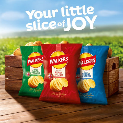 Walkers Classic Variety Crisps 6 x 25g | 3 Favourite Flavours