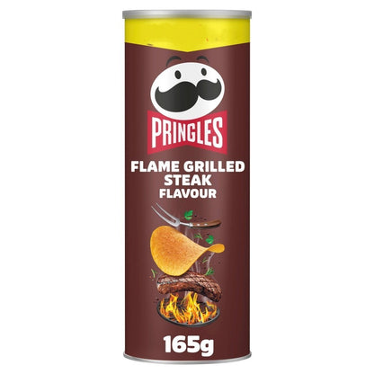 Pringles 165g x 6 | Burger King Bacon Double Cheese XL or Flame Grilled Steak