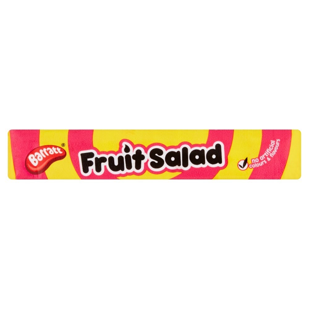 Barratt Fruit Salad & Black Jack Chews 36g x 40 | Vegetarian