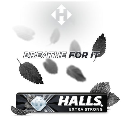 Halls Menthol Lozenges 20 Rolls | Extra Strong, Sugar Free or Citrus Mix