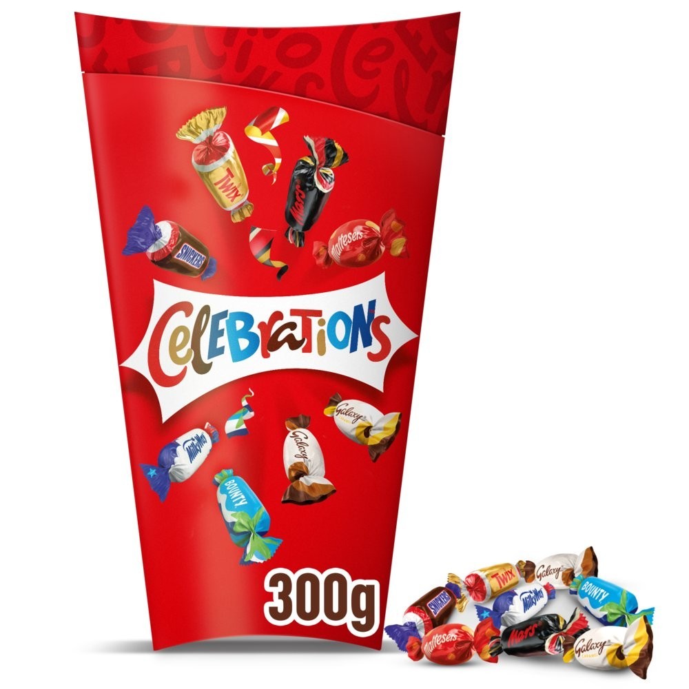 300g Celebrations Milk Chocolate Gift Box Assorted Confectionery