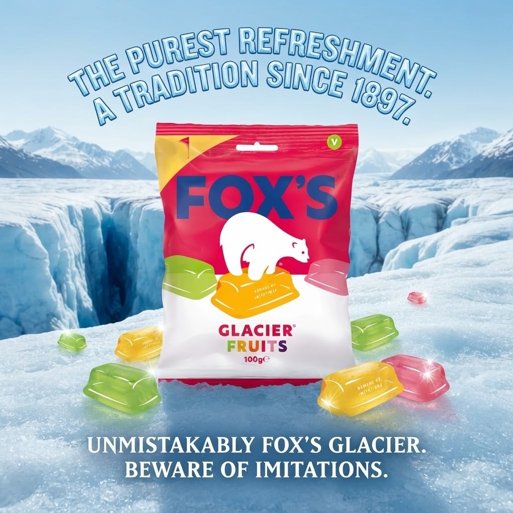Fox's Glacier Fruits & Glacier Mints 100g x 12 | Vegan Variety Pack