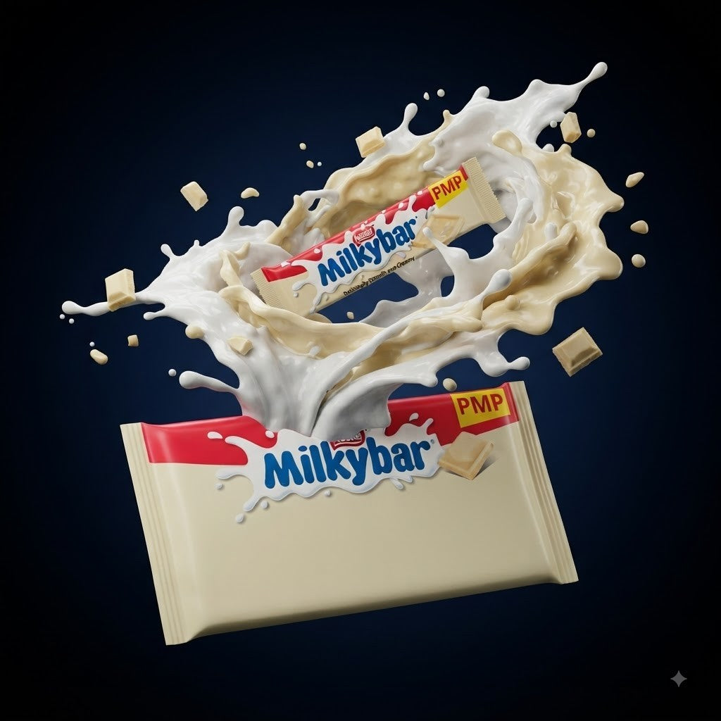 Nestle Milkybar White Chocolate Bar Bulk Box - 25g x 40 or 90g x 20 Sharing Bar