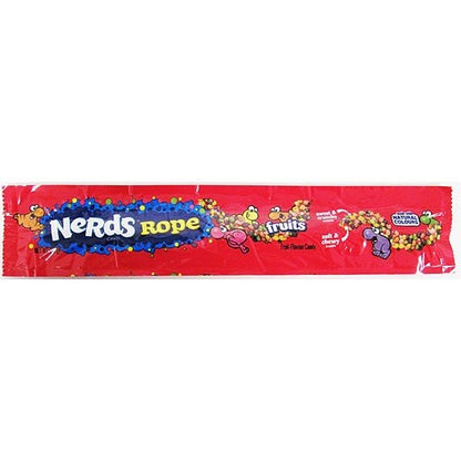 Nerds Rope Fruit Flavour Candy 26g x 24 | Crunchy & Chewy Sweets