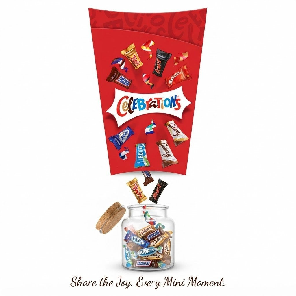 300g Celebrations Milk Chocolate Gift Box Assorted Confectionery