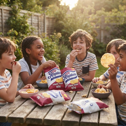 Roysters T-Bone Steak Crisps 60g x 20 | Vegetarian & No MSG