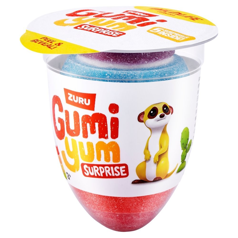 Zuru Gumi Yum Surprise Gummy Candy Pots 22g x 18 | Toy Surprise