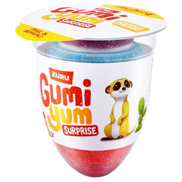 Zuru Gumi Yum Surprise Gummy Candy Pots 22g x 18 | Toy Surprise