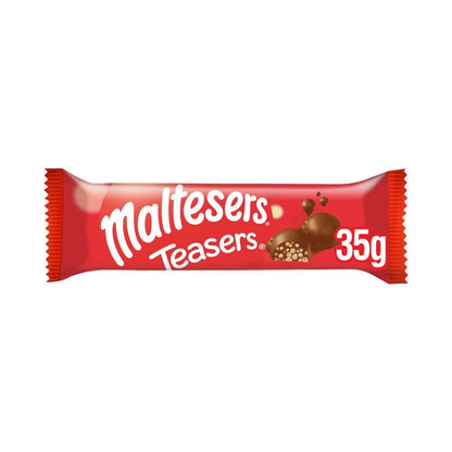 35g x 24 Maltesers Teasers Milk Chocolate Bar Box Bulk Wholesale UK