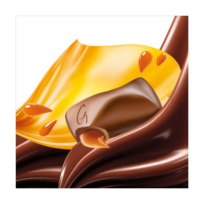 135g x 24 Galaxy Smooth Caramel & Milk Chocolate Block Bar Bulk Box Wholesale