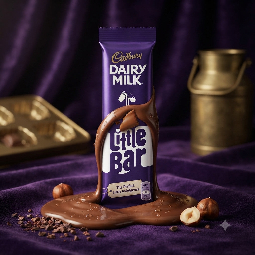 Cadbury Dairy Milk Little Chocolate Bars 18g x 60 Bulk Box Multipack Kids Lunch
