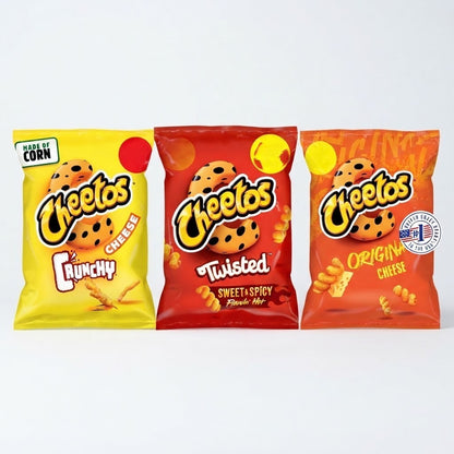 Cheetos Snacks Crisps 30g x 30 | Crunchy Cheese, Sweet & Spicy & Original Cheese