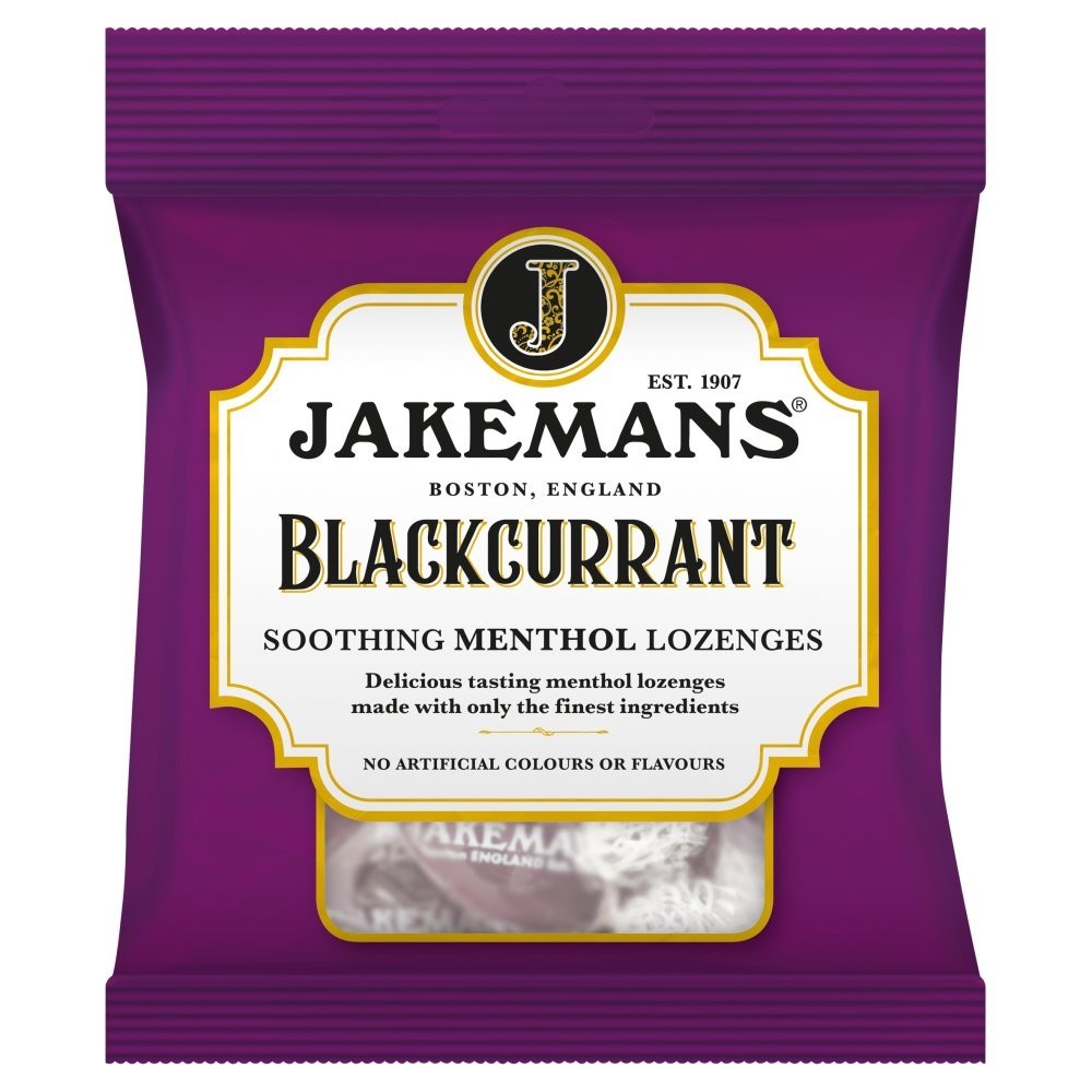 Jakemans Menthol Lozenges 73g x 12 | Throat & Chest, Honey Lemon & More
