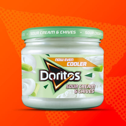 Doritos Sharing Dip 280g / 300g | Nacho Cheese, Cool Sour Cream & Salsa