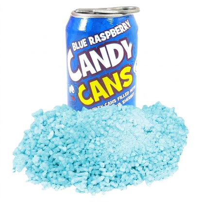 36 x 13g Candy Cans Blue Raspberry Sour Sherbet Fruit Flavour Sweets