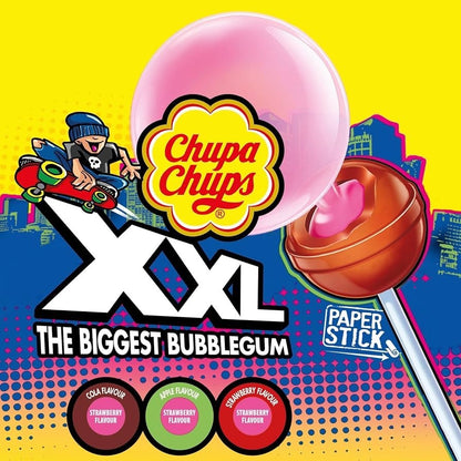 Chupa Chups Flavour Playlist XXL Lollipops 725g x 25 | Variety Pack