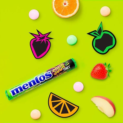 Mentos Chewy Dragees Rolls 38g | Mint, Fruit, Berry & Sour | Bulk