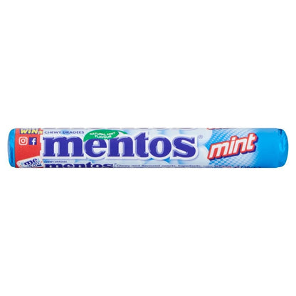 Mentos Chewy Dragees Rolls 38g | Mint, Fruit, Berry & Sour | Bulk